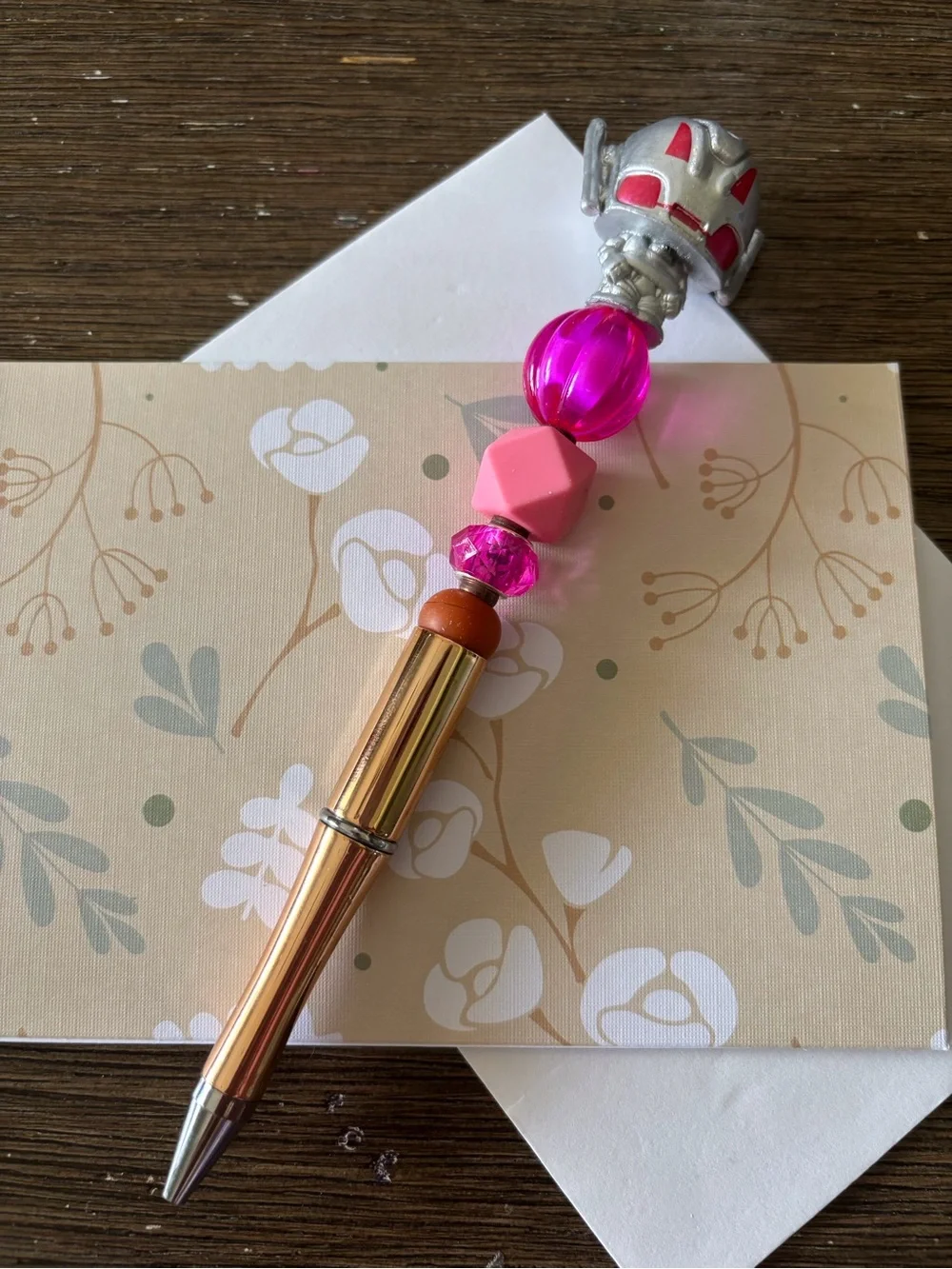 Marvel Alton handmade beaded pen